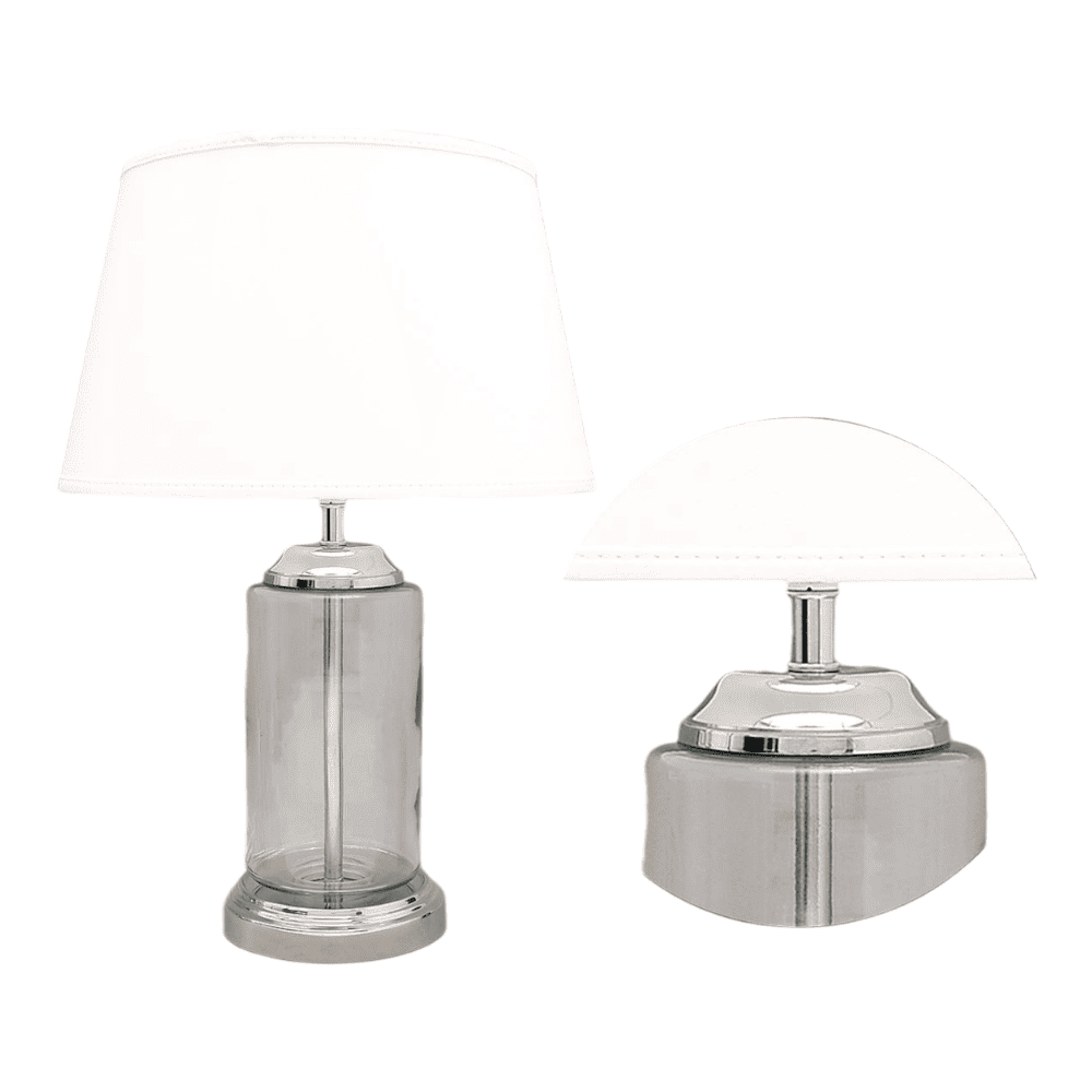 Ridge Glass Table Lamp