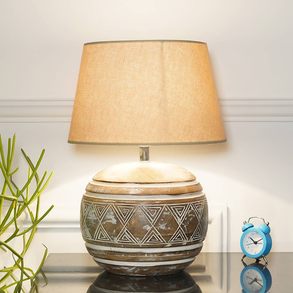 Kawa Wood Table Lamp - Kapoor Lamp Shades