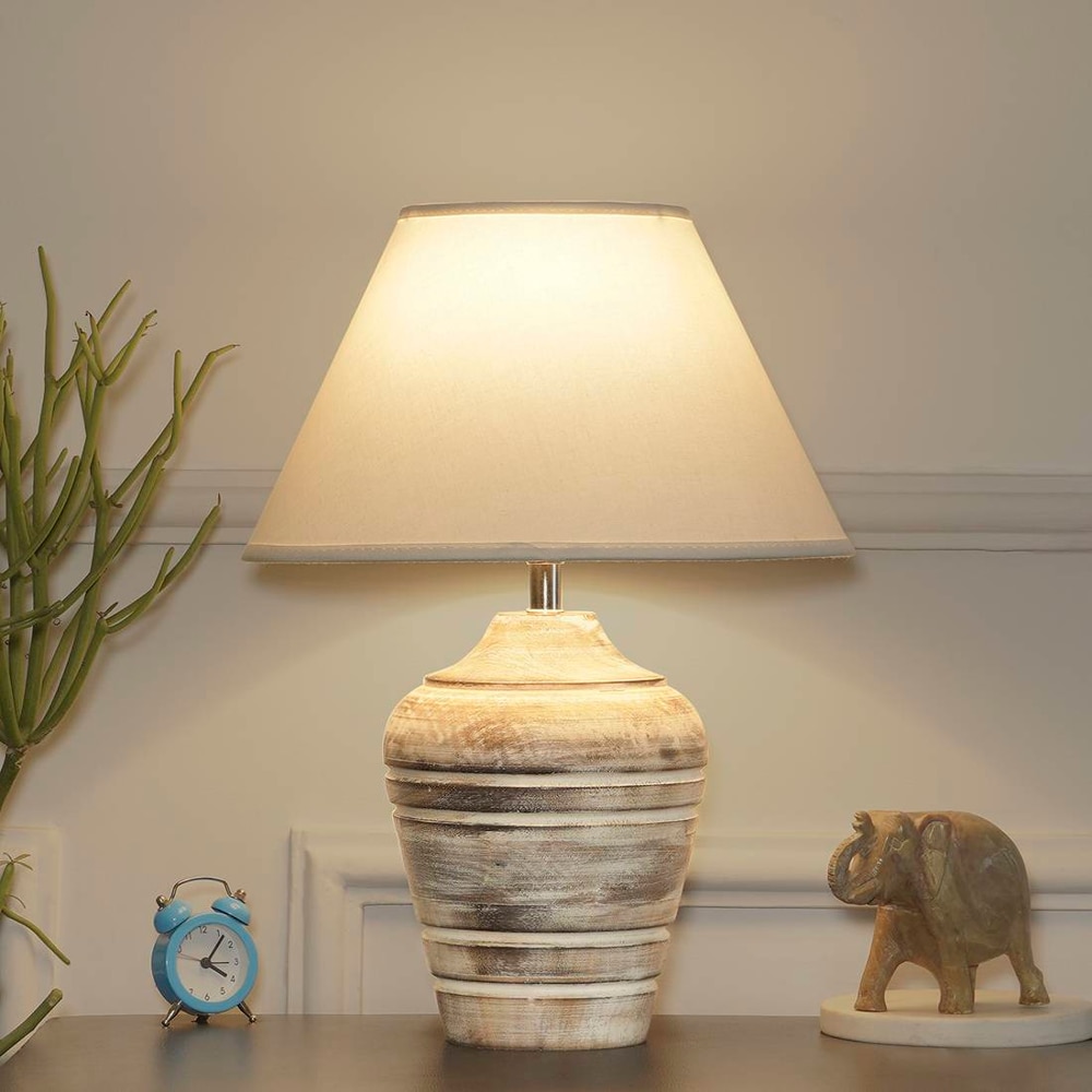 Connor Wood Table Lamp - Kapoor Lamp Shades