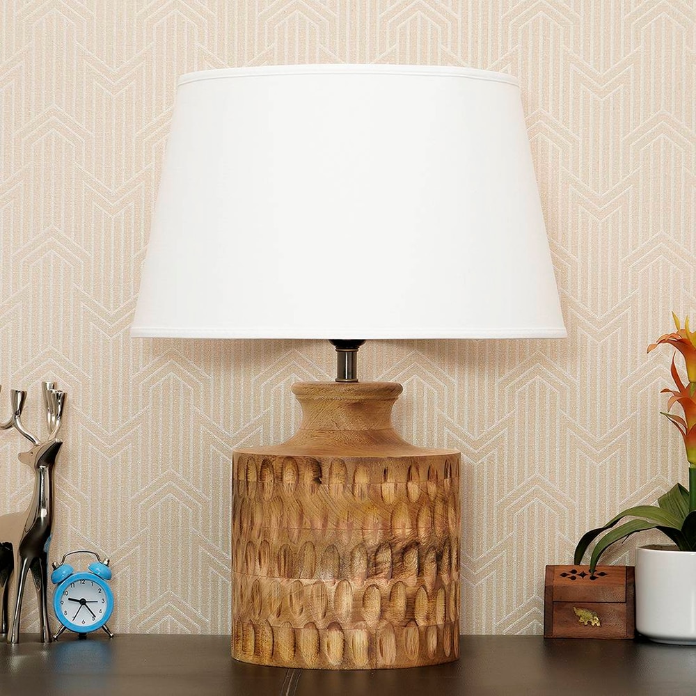 Brody Wood Table Lamp - Kapoor Lamp Shades