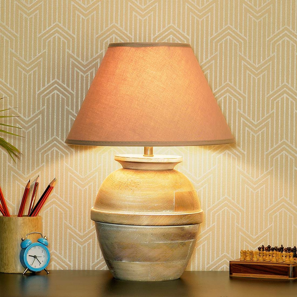 Donovan Wood Table Lamp - Kapoor Lamp Shades