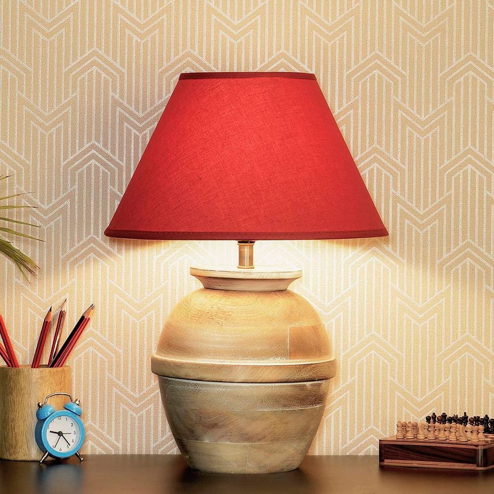 Conner Wood Table Lamp - Kapoor Lamp Shades
