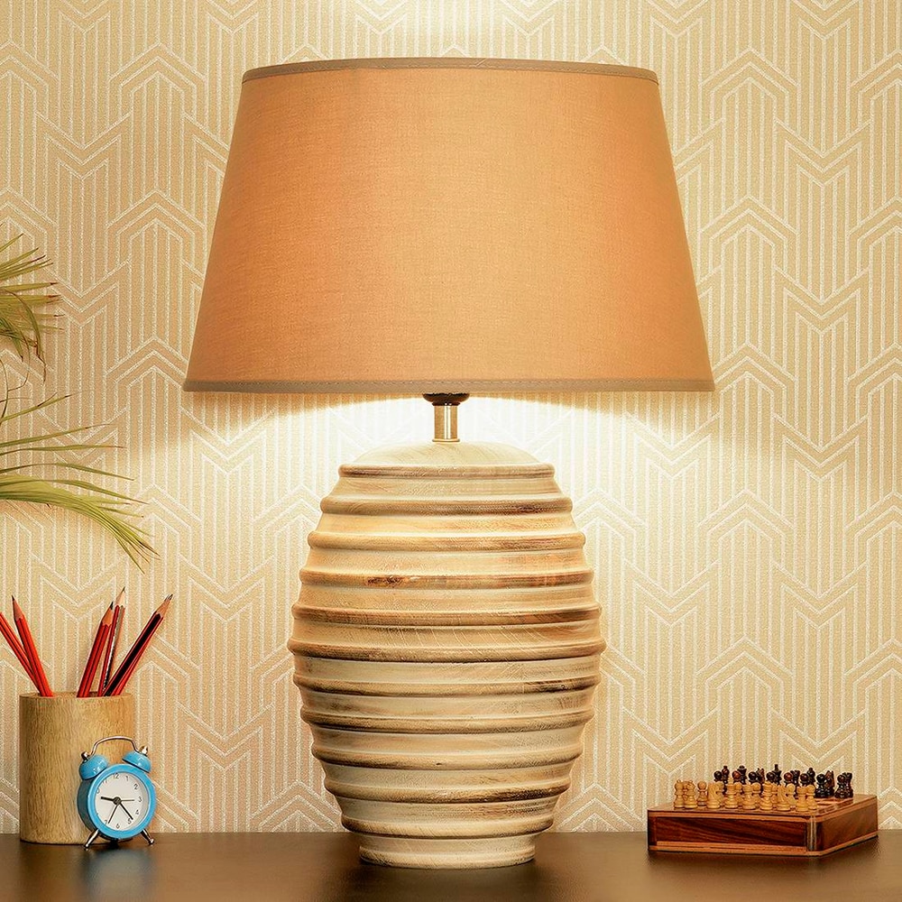 Collins Wood Table Lamp - Kapoor Lamp Shades