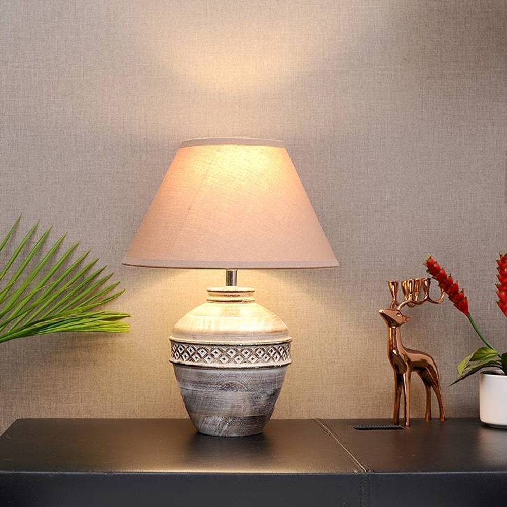 Bentley - Beige Table Lamp - Kapoor Lamp Shades
