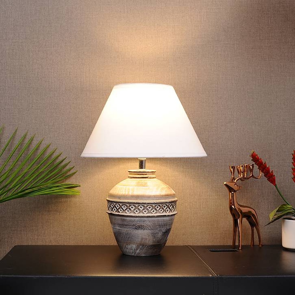 Bentley - White Table Lamp - Kapoor Lamp Shades