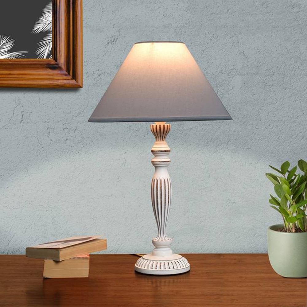 Kurt - White Table Lamp - Kapoor Lamp Shades