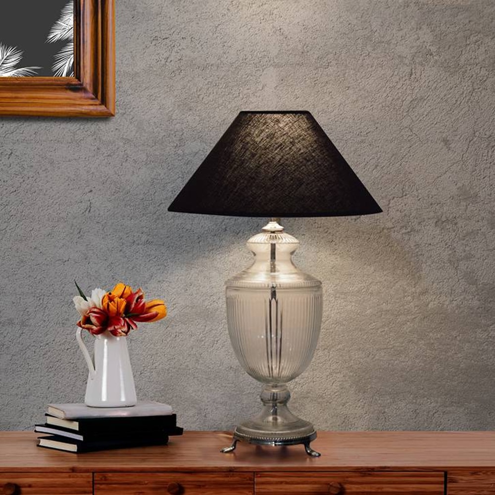 Hazel - Black Table Lamp - Kapoor Lamp Shades