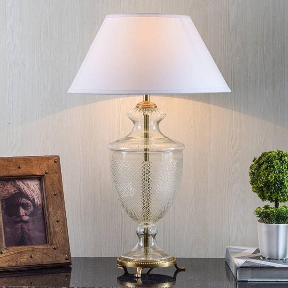Miguel - White Table Lamp - Kapoor Lamp Shades