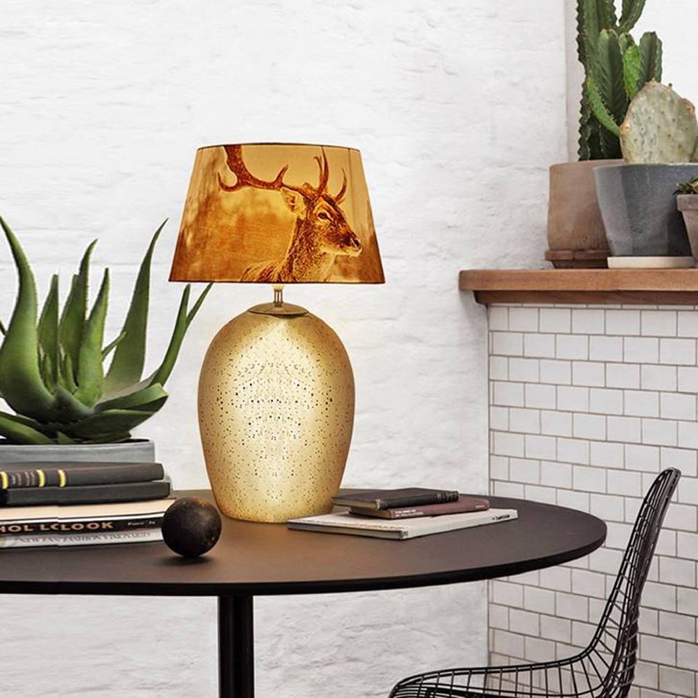 Lind - Hiran Shade Table Lamp - Kapoor Lamp Shades