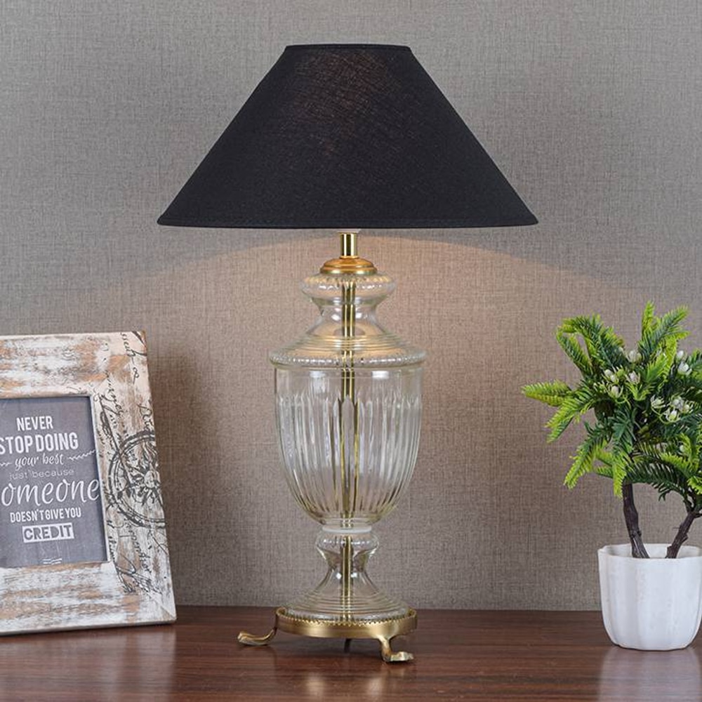 Michael - Black Table Lamp - Kapoor Lamp Shades