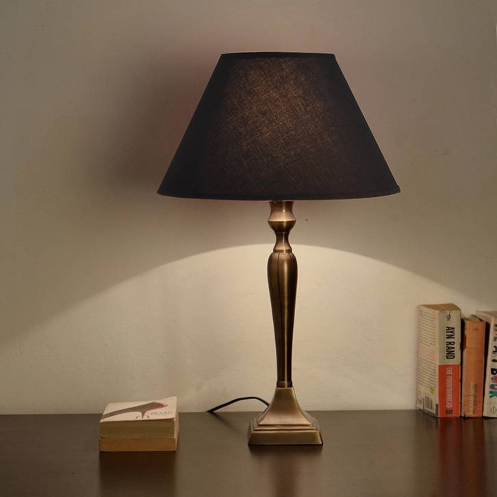 Oscar - Black Table Lamp - Kapoor Lamp Shades