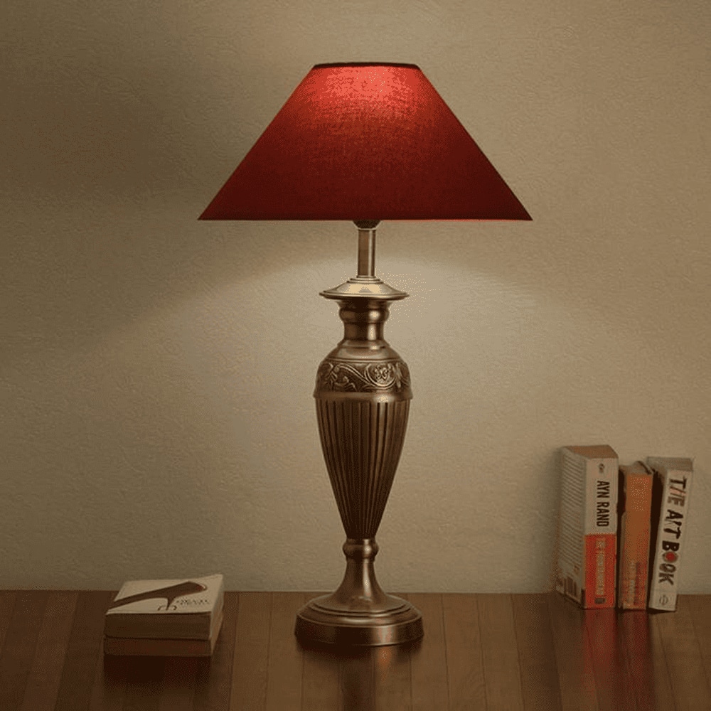 Richard - maroon Table Lamp