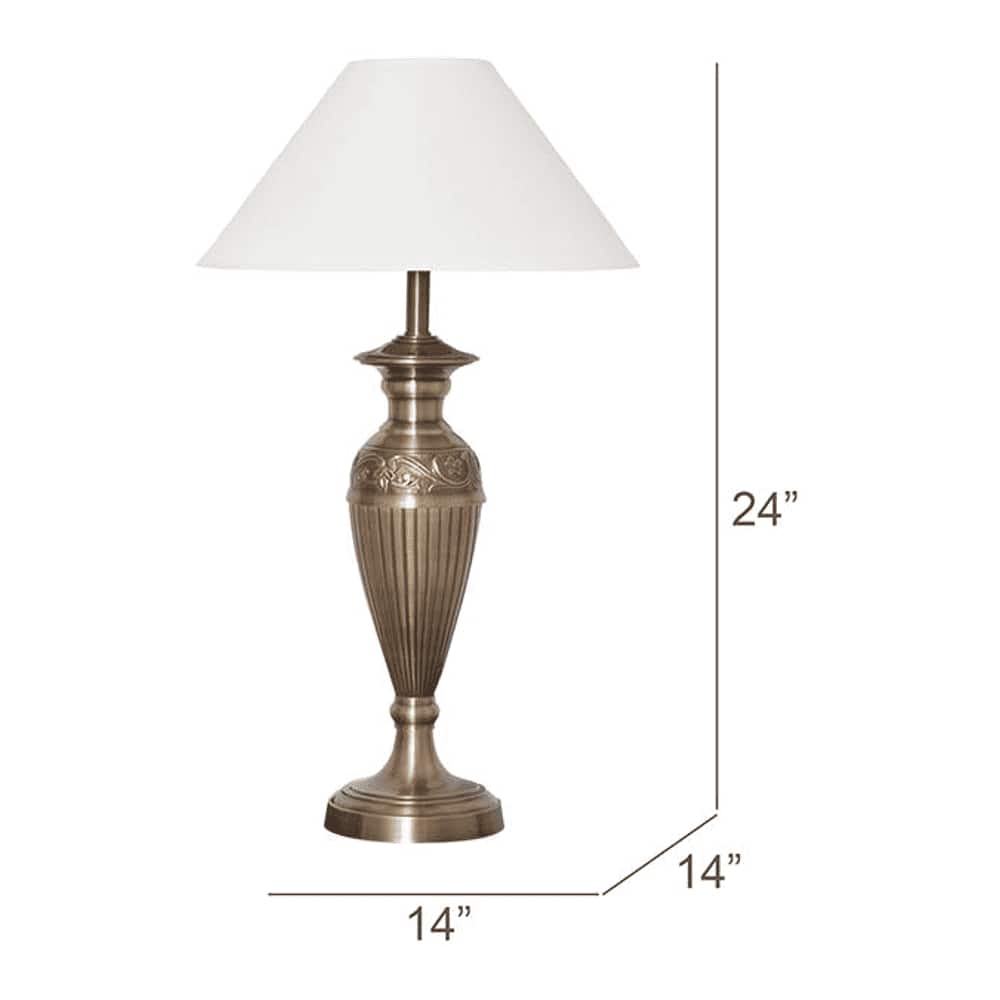 Roald - White Table Lamp