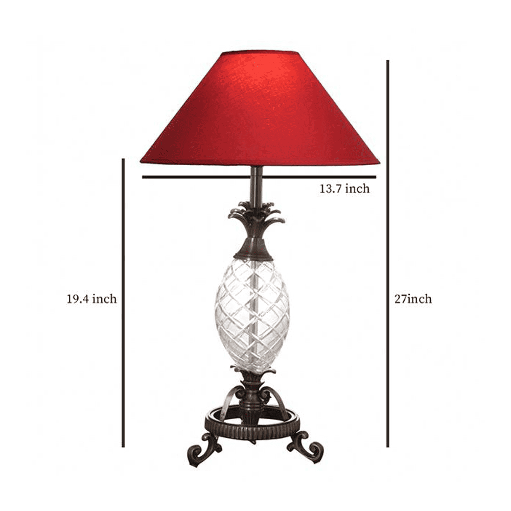 Vladimir - maroon Table Lamp