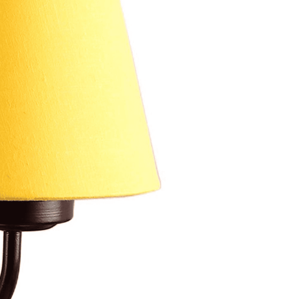 Cheslea Yellow Fabric Wall Light