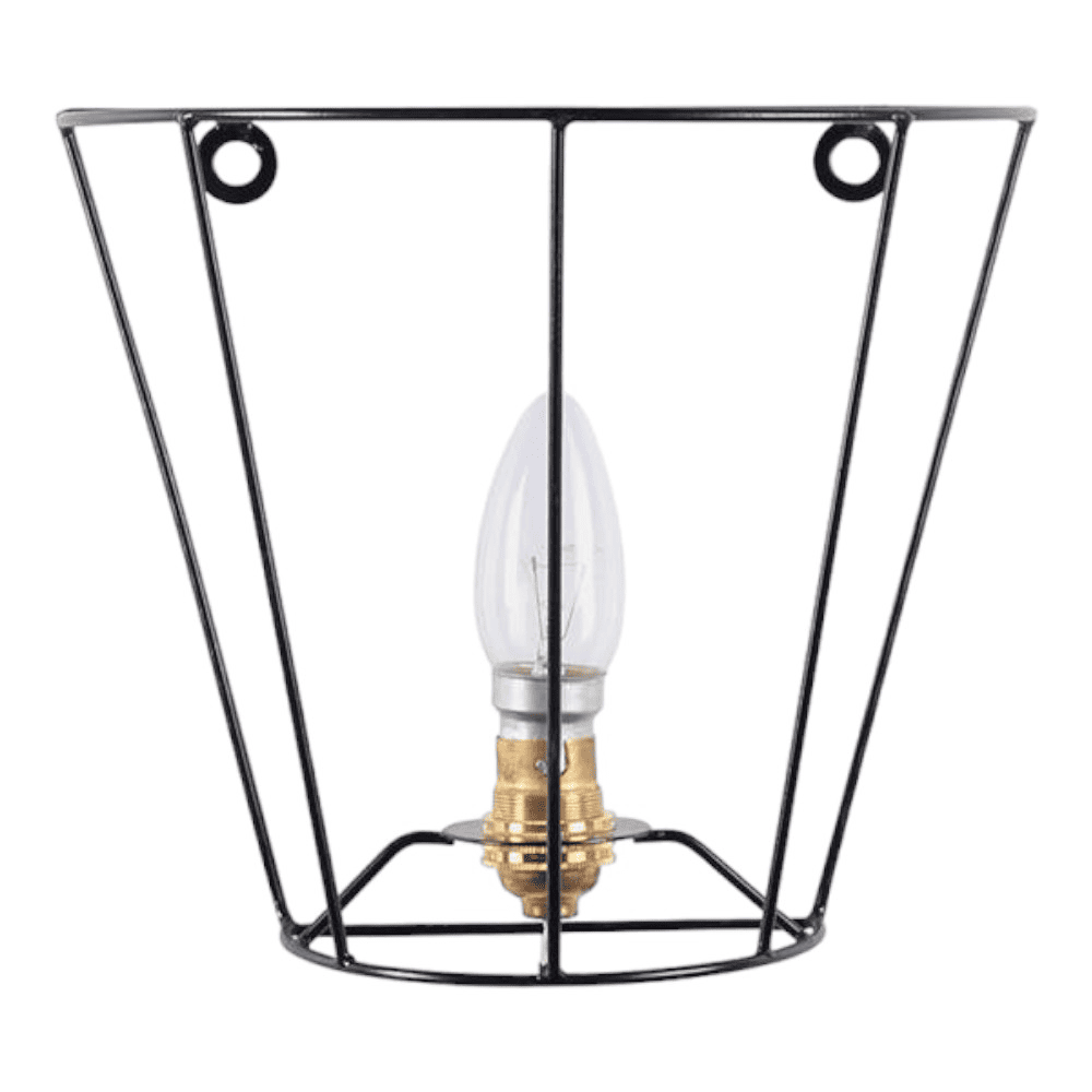Charmisa Black Metal Wall Light