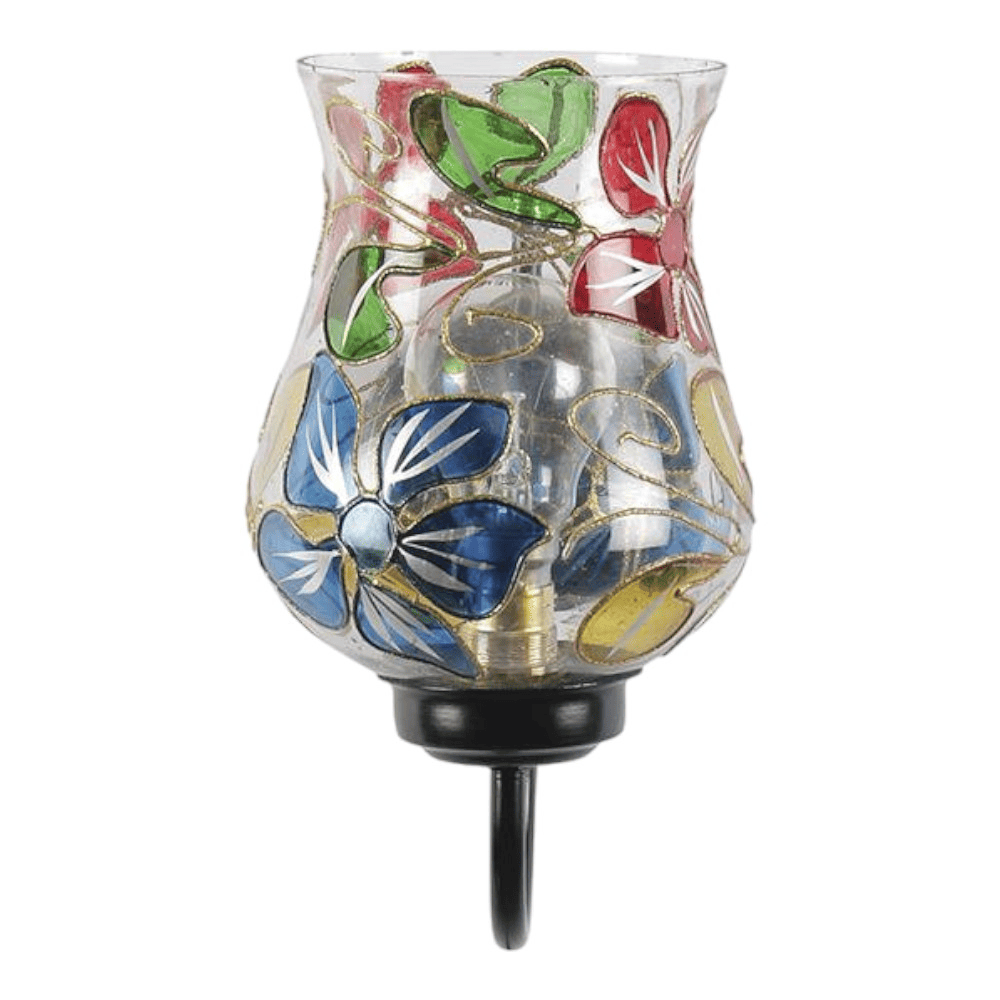 John Multicolour Glass Wall Light