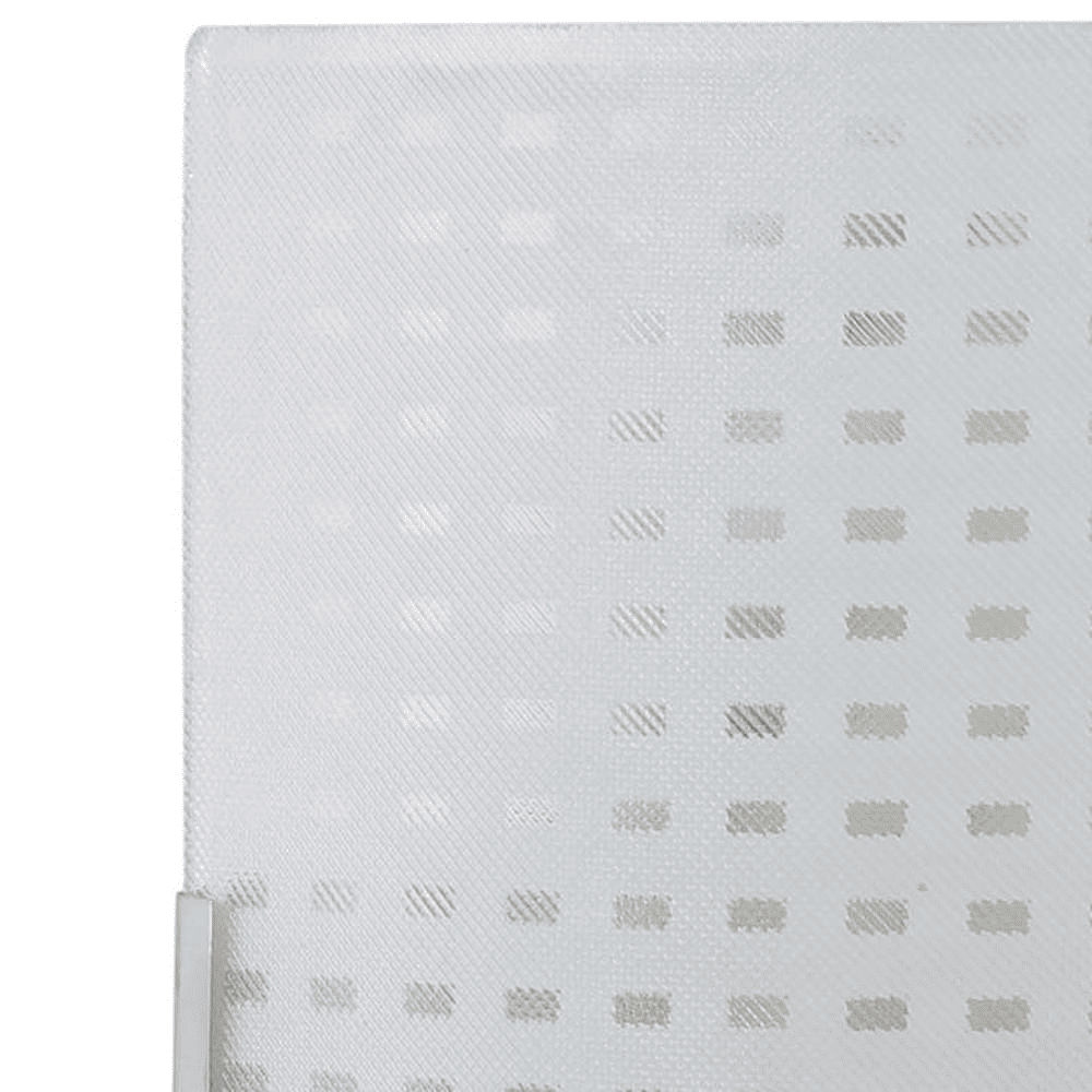 Shanita White Glass Wall Light