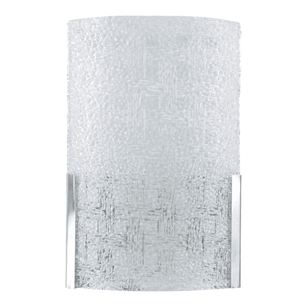 Eydie White Glass Wall Light