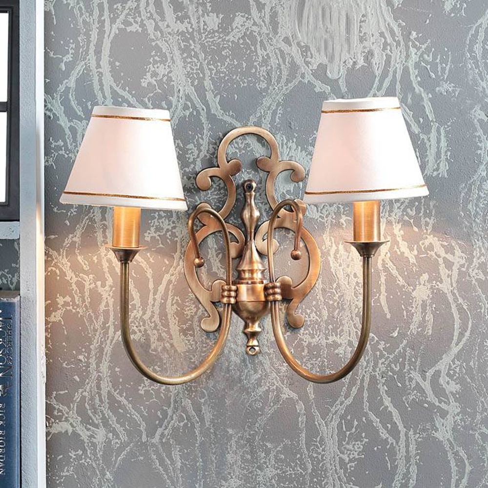 Bevelyn - White Wall Lamp - Kapoor Lamp Shades