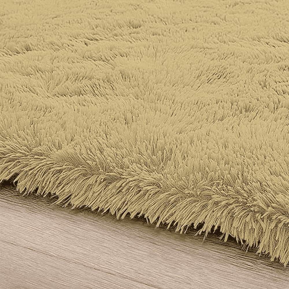 Bath Mat Rabbit Fur 1000 GSM Bathroom Door Mats Anti Skid Water Absorbent Easy Machine Washable Marino Rug for Entrance