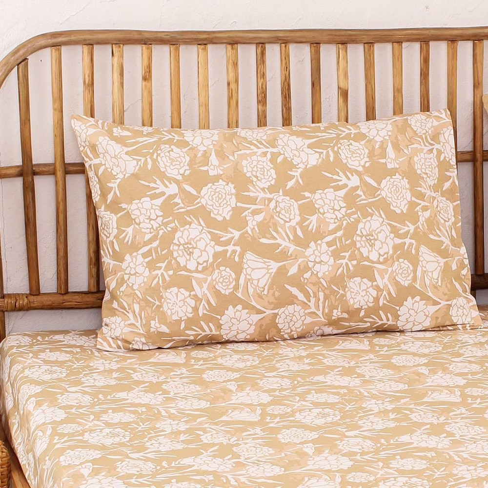 Genda Phool Cotton Bedsheet Set