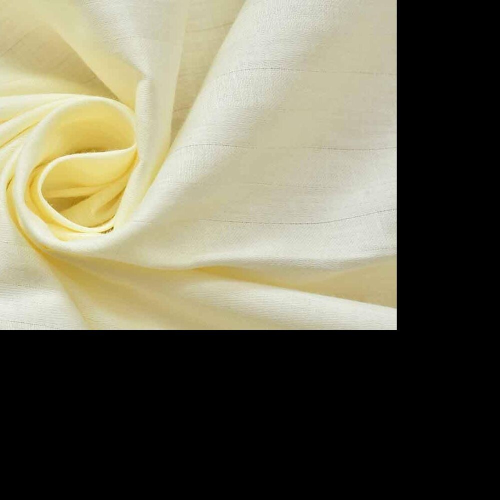 Jorge Ivory Solid 210 TC Cotton King Size Bedsheet with 2 Pillow Covers