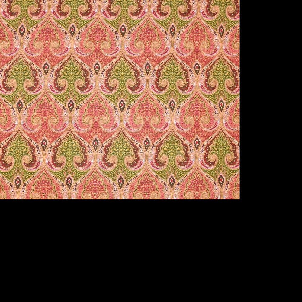 Claudia Multicolor Abstract 160 TC Cotton Double Size Bedsheet with 2 Pillow Covers