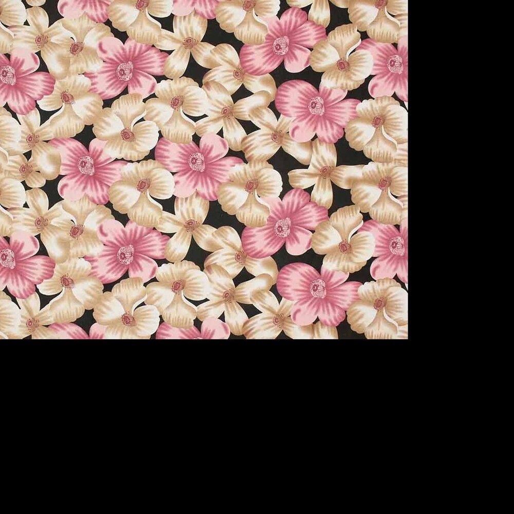 Vega Pink Floral 160 TC Cotton Double Size Bedsheet with 2 Pillow Covers