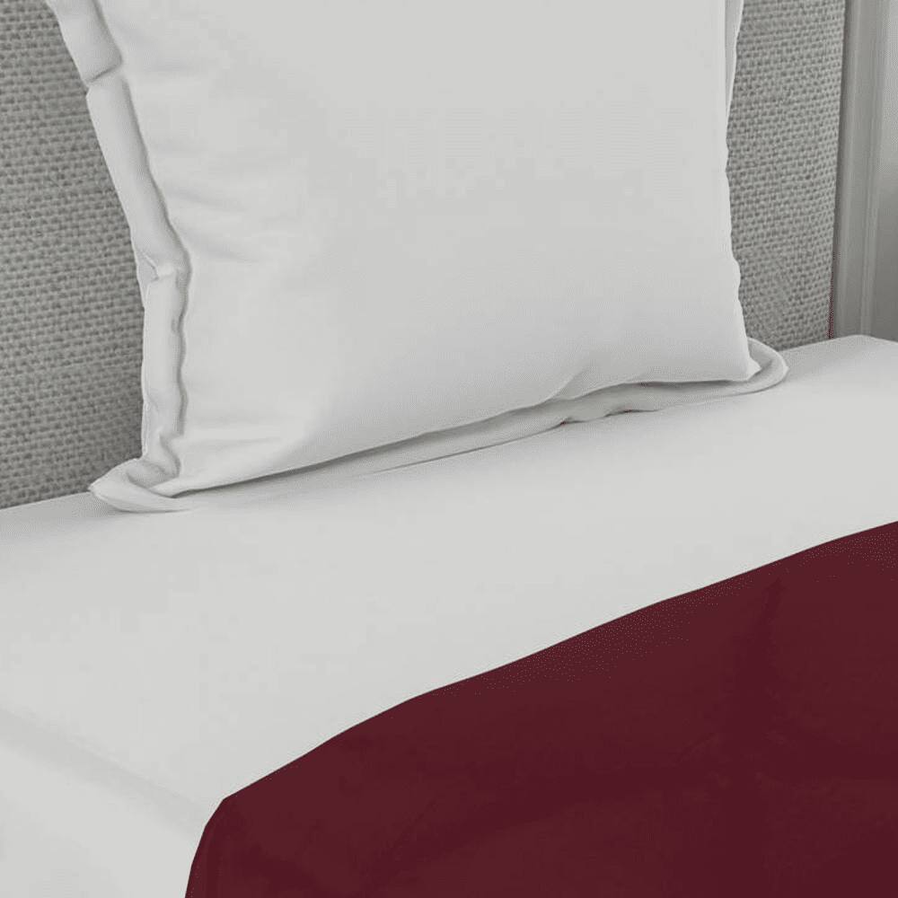 Ekiya 
Maroon-Pink Solid 250 Gsm Microfiber Single Bed Comforter