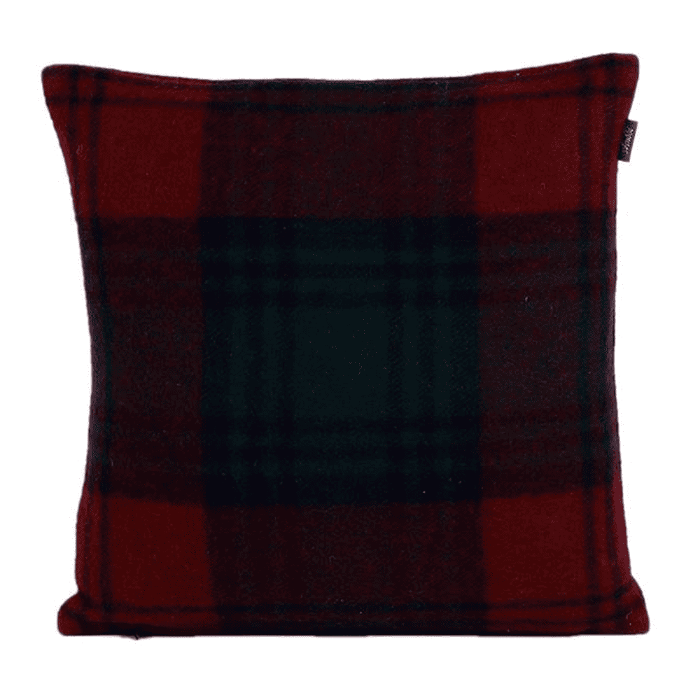 Olin Marron Wool Cushion Cover Set Of 2