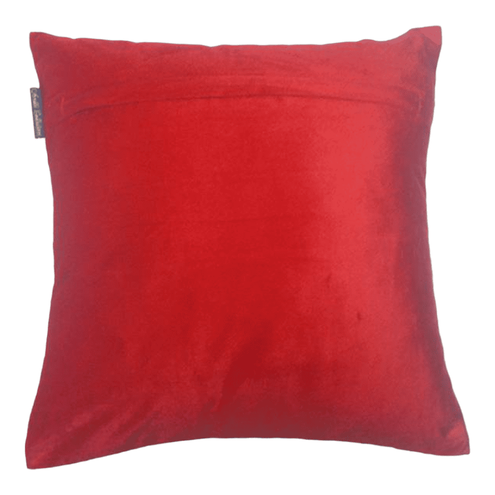 Katniss Red Poly_Cotton Cushion Cover
