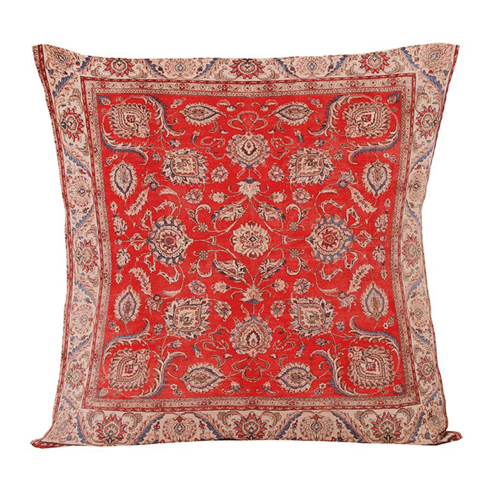 Kourtney Blue Satin Cushion Cover