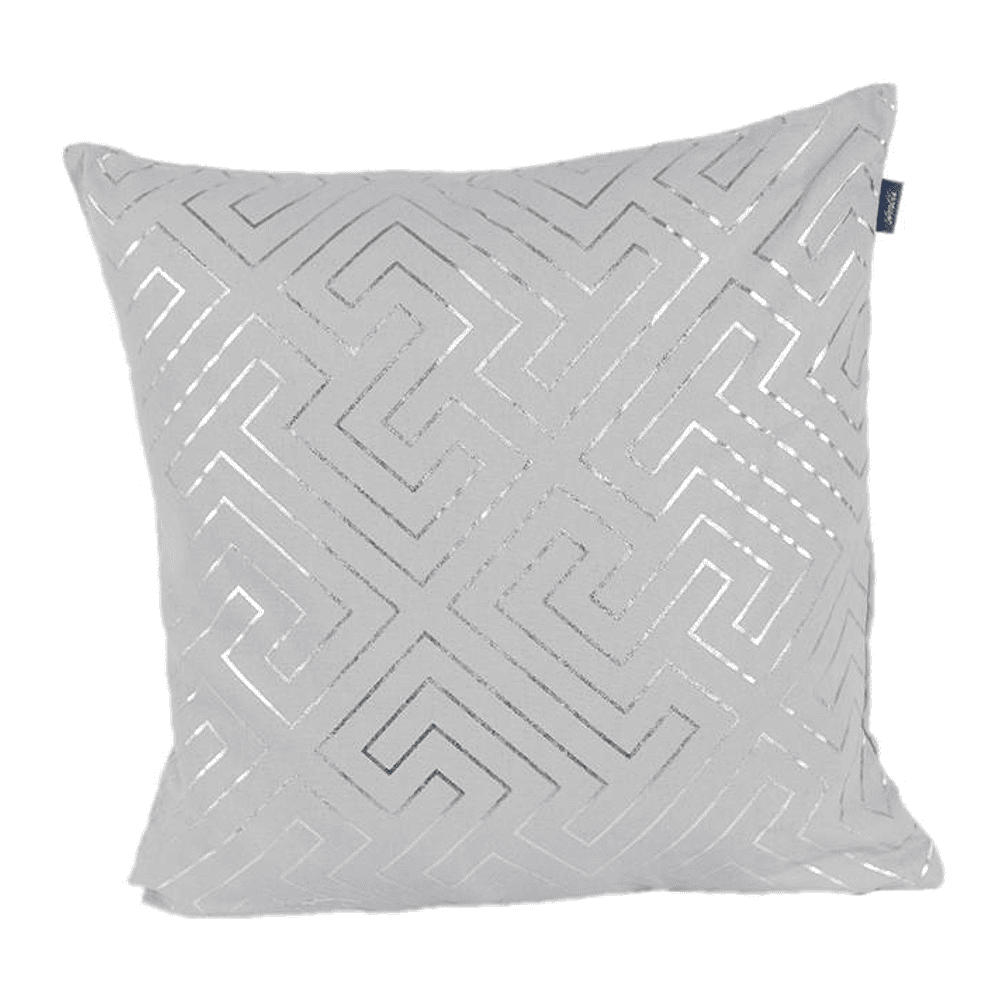 Tony White Cotton Cushion Cover