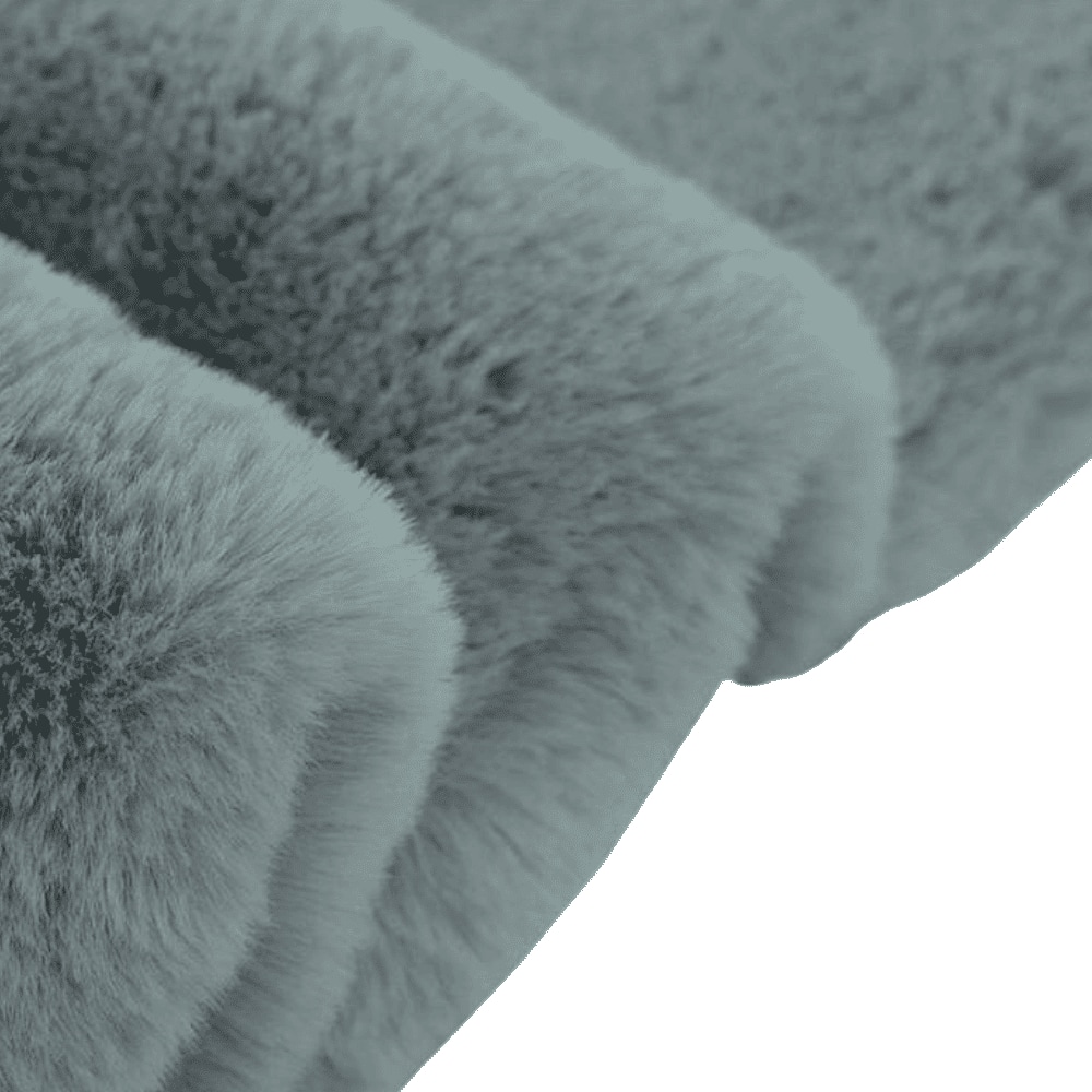 Florence Green Solid Natural Fiber 5x3 Ft Carpet