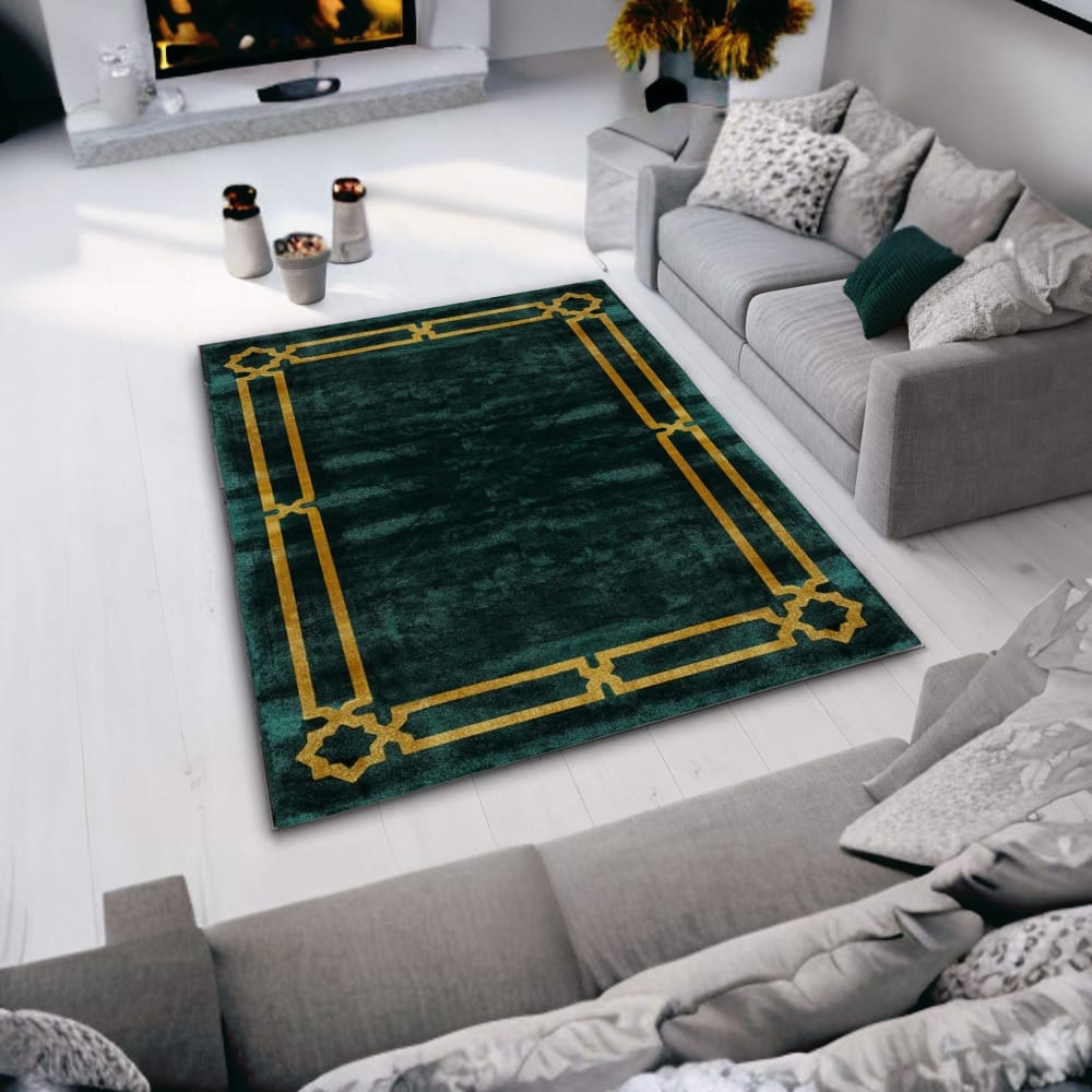 Sehar Green Rug