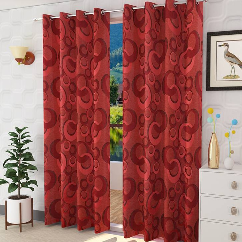 Hollie Door Curtains Set of 2 - Presto