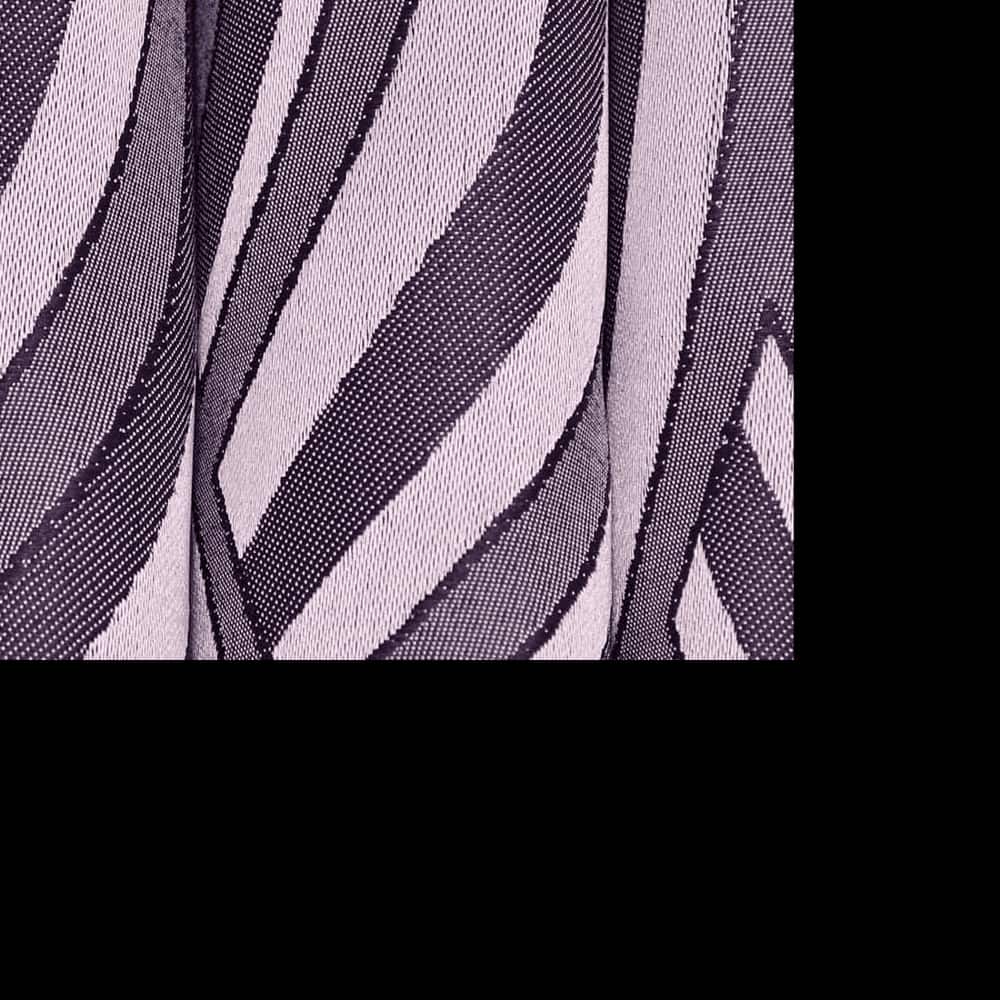 Oisin Pink Color Abstract Door Curtain - Set of 2