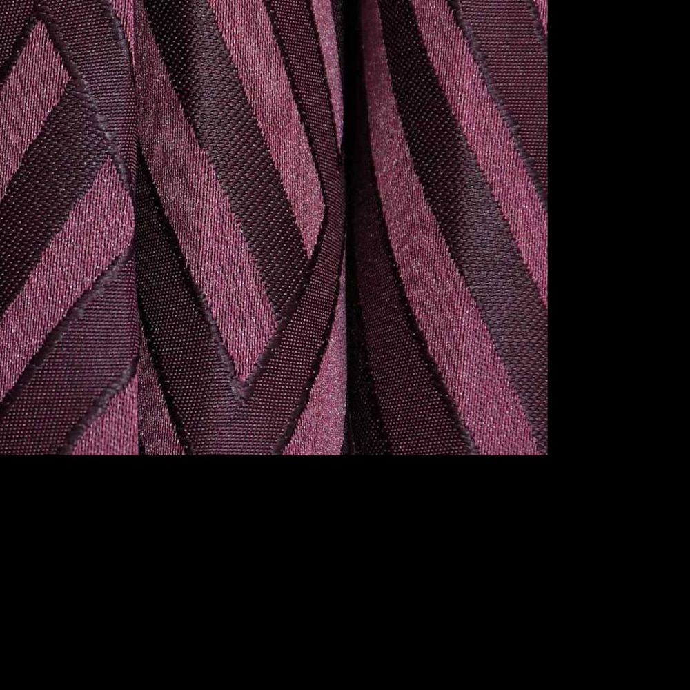 Tuireann Purple Color Abstract Window Curtain   Set of 2