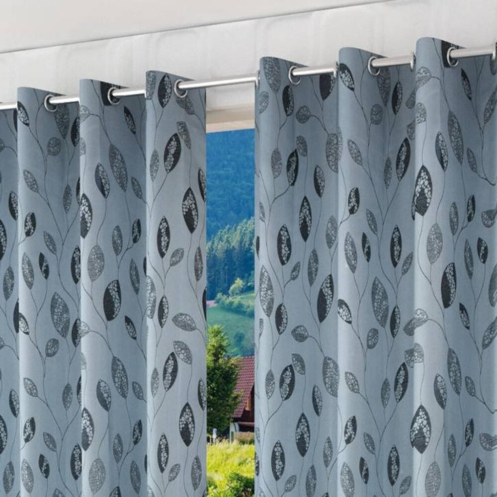 Yolaine Window Curtains Set of 2