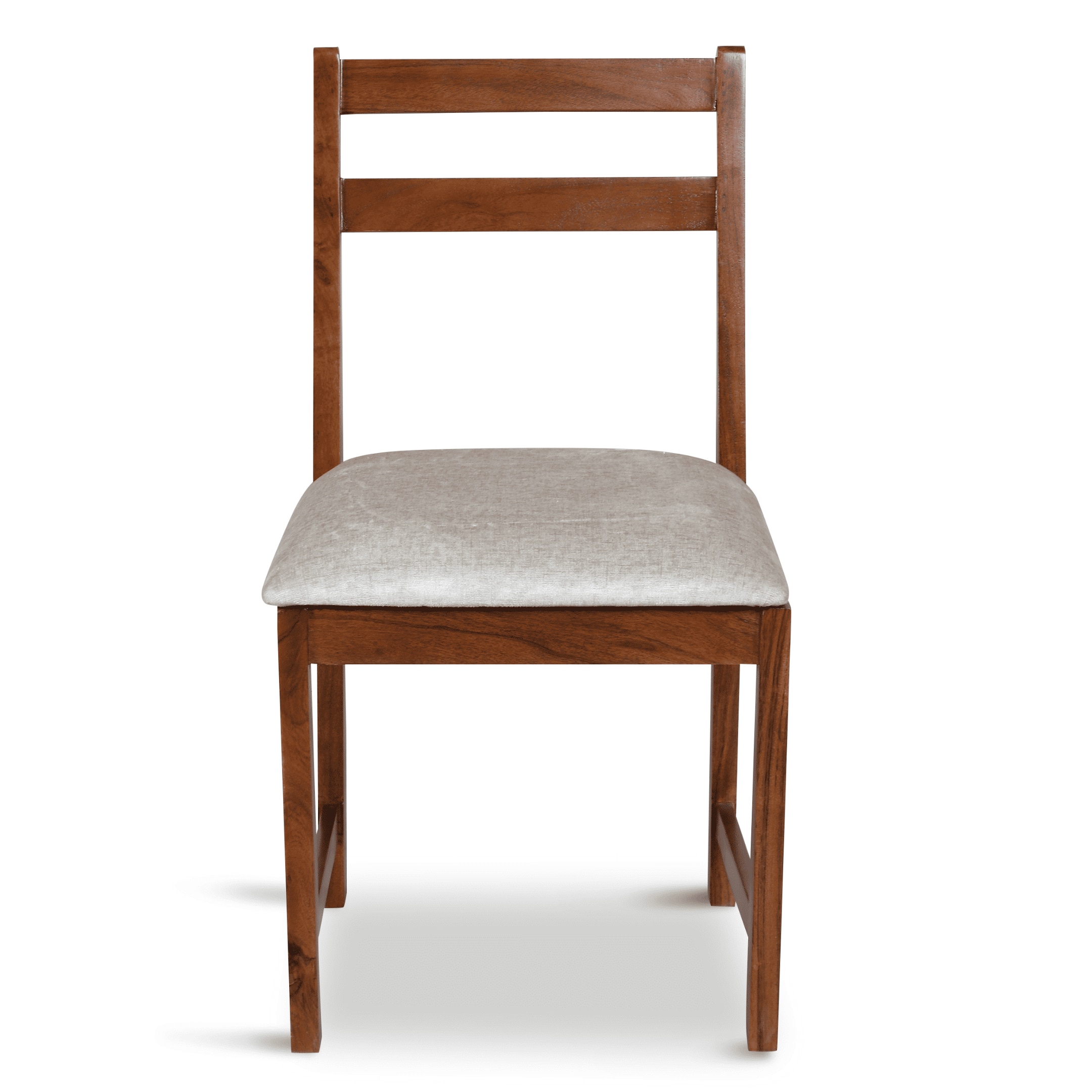 Globally Indian Sheesham Wood 4 Seater Dining Table Set With 4 Seater Cushioned Chairs