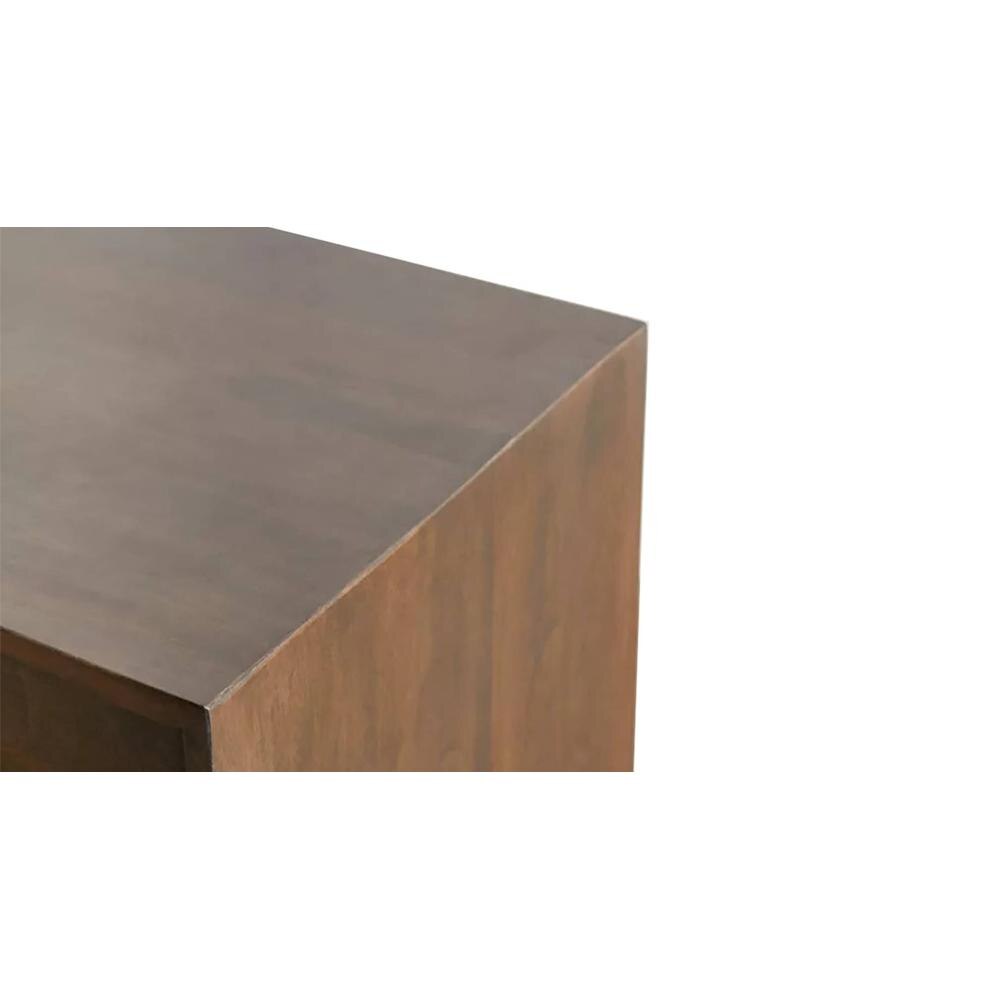 Mahe Mango Wood Chest Of Drawers In Provincial Teak Finish