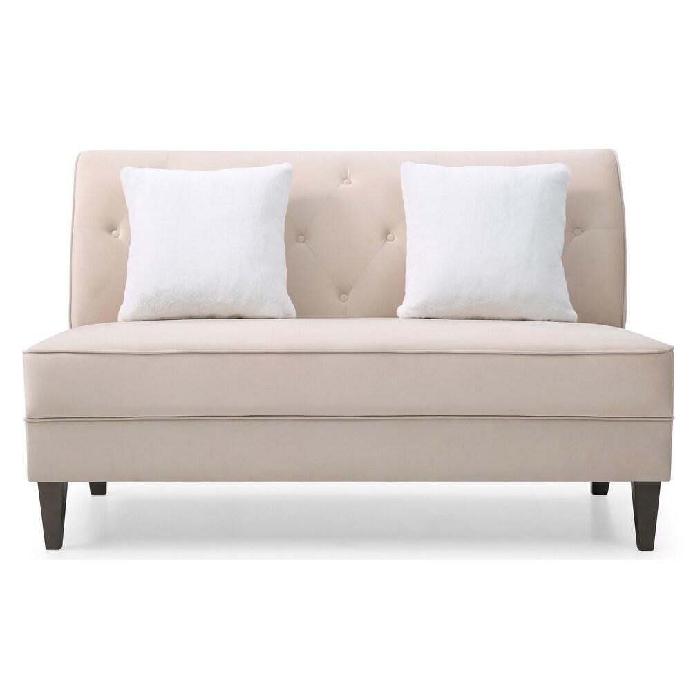 Seltos Fabric Sofa - Cream