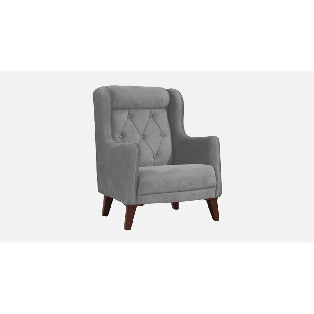 Ruby Accent Chair in Grey Colour