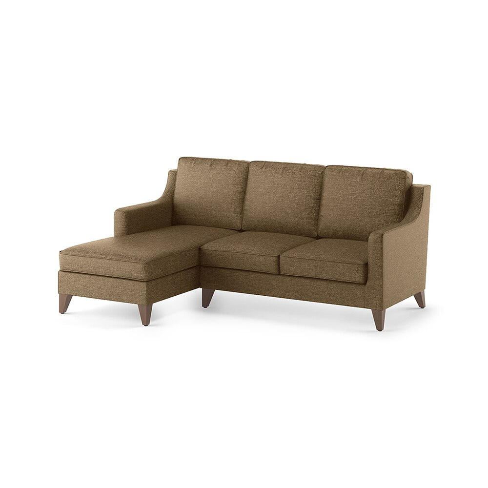 Abbey Sectional Sofa (Colour : Dune, Cushion : Hard, Seater : Left Aligned 2 Seater + Left Aligned Chaise)