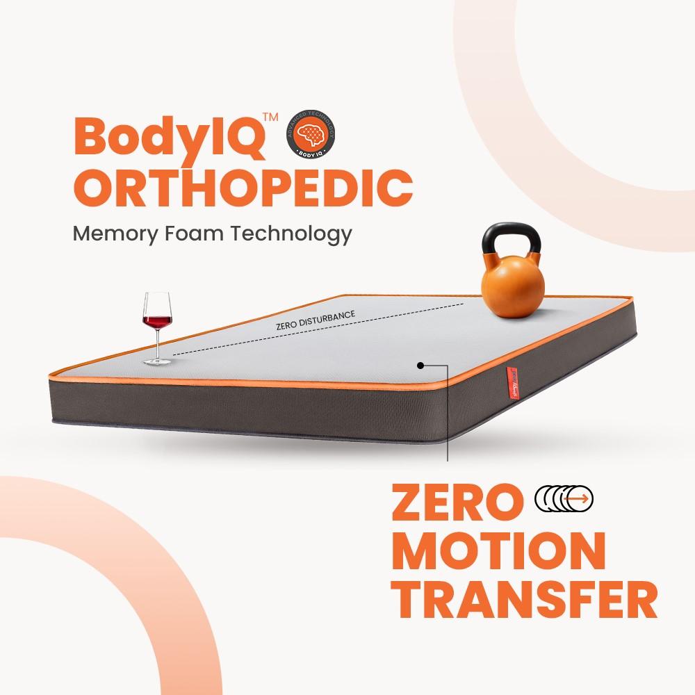 Original Orthopedic 3-Layered Medium Firm Memory Foam Mattress
