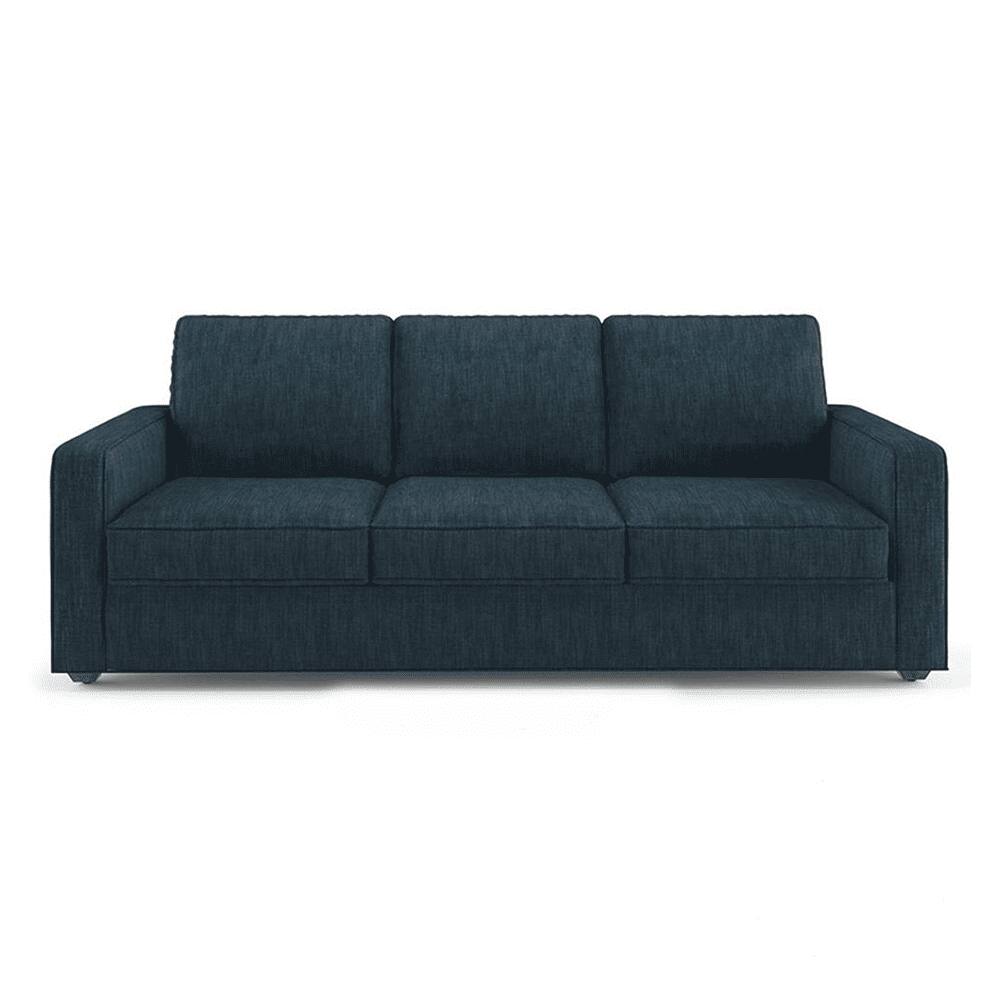 Apollo Sofa Set (Colour : Indigo Blue, Cushion : Soft, Back Type : Regular, Seater : 3+2+1)