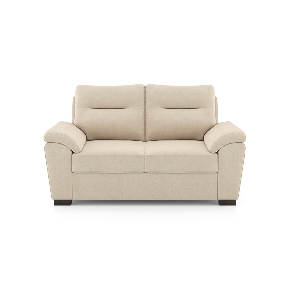Adelaide Premium 2 Seater Fabric Sofa in Birch Beige Colour