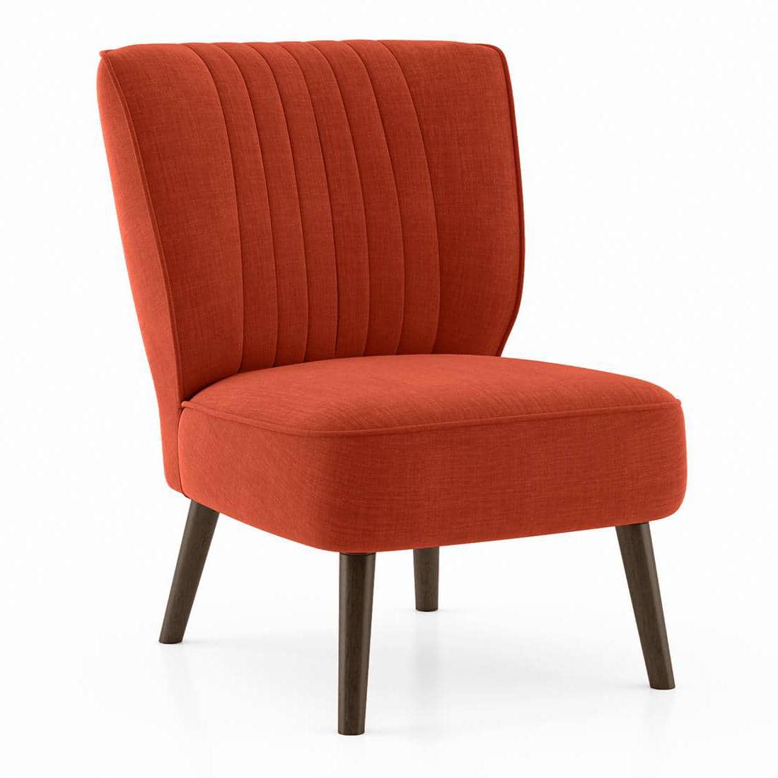 Grace Lounge Chair in Lava Colour