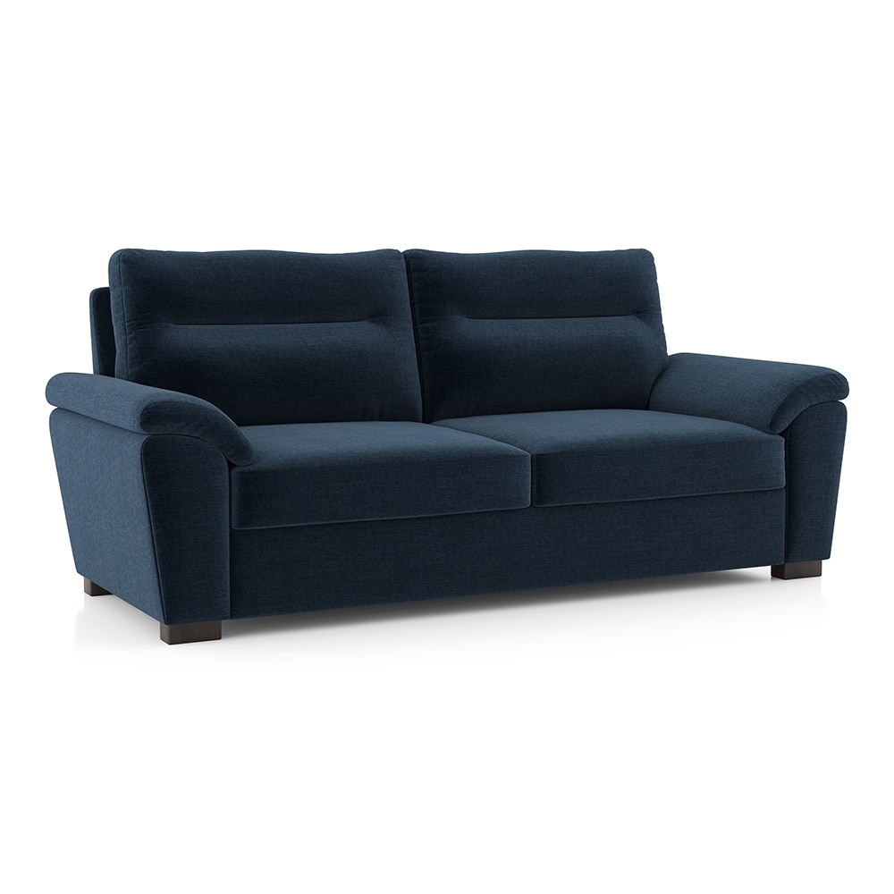 Adelaide Premium 3 Seater Fabric Sofa in Cobalt Colour